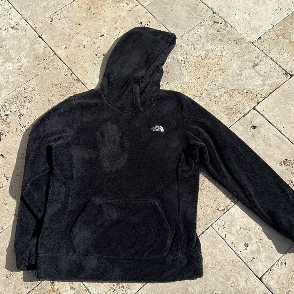 NORTH FACE ultra plush black hoodie